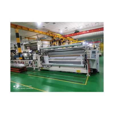 China Semi Automatic Slit Roll Rewinder Slitting Machine Multifunctional Nonwoven Packaging Machine for sale