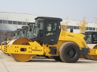 China LGSM810 LTXG 10tons single drum mechanical drive vibratory road rollers with cummins engine for sale