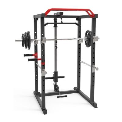 China Multi Functional Trainer Smith Home Power Squat Rack Weightlifting Rack Wall Mount Dropshipping Fitness Gym Powerlifting Machine for sale