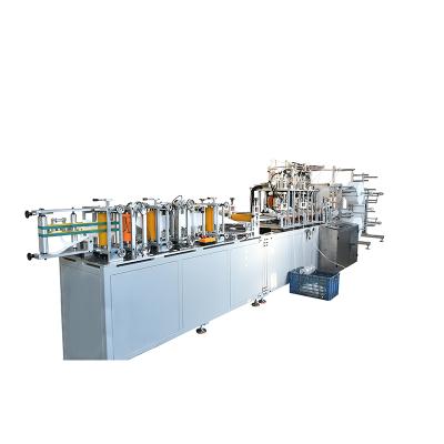 China Factory Best Selling Automatic Disposable Nonwoven Flat Mask Machine Production Line for sale