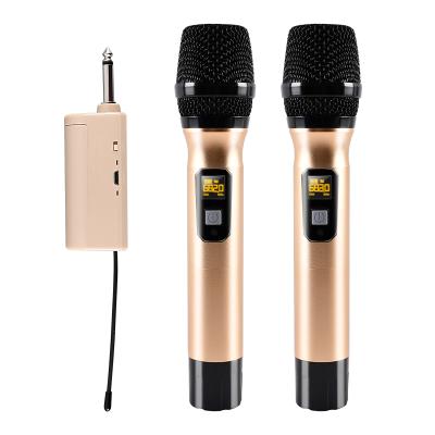 China Handheld Microphone Wireless Microphone Universal For Two K Song Outdoor Home Microphone for sale