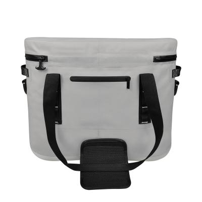 China Waterproof High Quality Reusable Leak Proof Wine Carrier Lunch Insulated Tote Bag 18L 26 Can Soft Cooler for sale