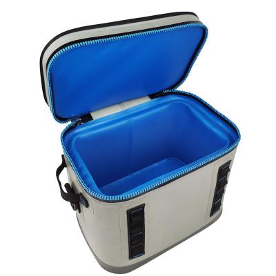 China Wholesale Waterproof Customize 20L 30 Can Fish Bag Ice Cooler Keeping Sided Insulated Soft Cooler for sale