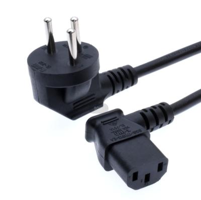 China COMPUTER AC EU Plug Power Cable Lead Cord For PC Monitor for sale