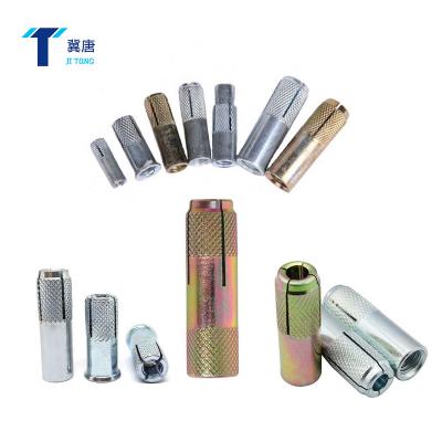 China Manufacturer Sale Drop In Steel Galvanized Anchor Expansion Concrete Bolt Anchors Sleeve Anchor for sale