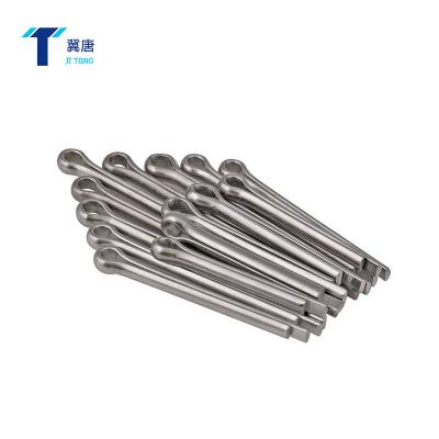 China Hot Selling Spring Steel Carbon Steel Split Slotted Spring Rod GB91 Cotter Pins DIN94 Knuckle Pins for sale