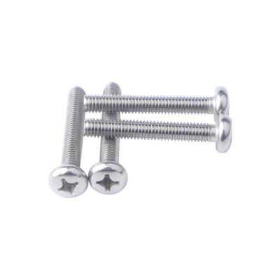 China Chinese Factory DIN967 Wafter Pan Head Screw Machine Screws Pan Head Screws for sale