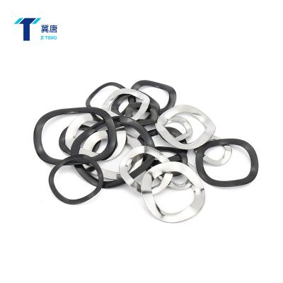 China Wave Form High Carbon Steel 65Mn Curved Spring Wave Washer 304/316 Stainless Steel Wave Spring Steel Lock Washer for sale