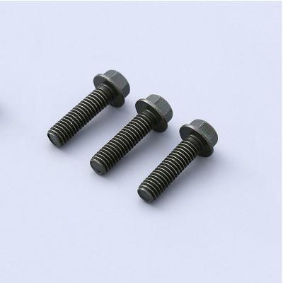 China Hot Sale Metric Custom Metric Serrated Flange Bolt Hex Flange Bolt And Nuts Stainless Steel Nuts M6 M10 Hot Sale for sale