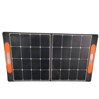 China Portable power station/Solar generator Factory custom collapsible solar panels 50W 100W 120W 150W 200W IP68 waterproof suitable for solar generators for sale