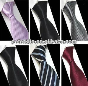 China As your request 100% silk neck tie 40 colors for your choice for sale