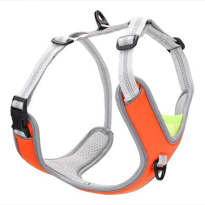 China Viable Wholesale Multi-Design Large Dog Harness Cats Lead Harness Dog Harness Reflective Nylon Pet Leashes Led Pet Collar for sale