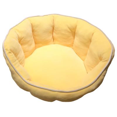 China Hot Sale Easy-To-Clean Sustainable Memory Foam Dog Bed Autumn And Winter New Pet Calming Bed for sale