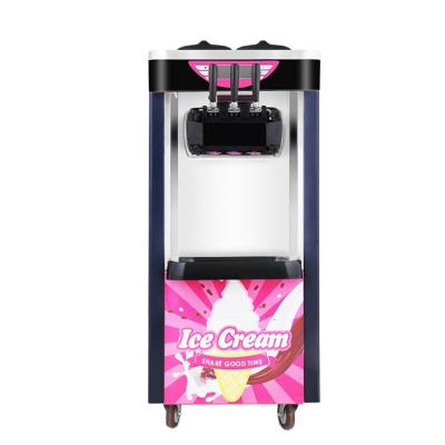 China Powerful Performance GSE Bakery Hot Sale Three Flavor Portable Vertical Ice Cream Machine for sale