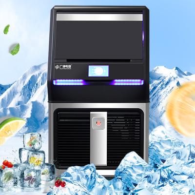 China Cooled Ice Cube Countertop Ice Maker And Water Dispenser Ice Makers Machines for sale