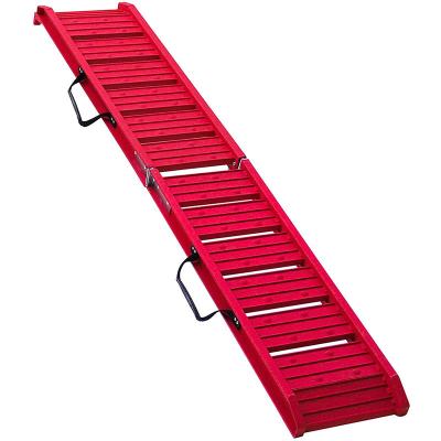 China 72 x11 Multifunctional 6FT Motorcycle ATV Ladder Folding Ramp Folding Aluminum Portable Aluminum Ramp Plate. 6x2. 4 inches for sale