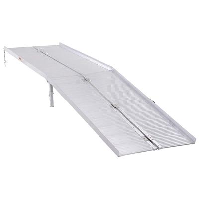 China Motorcycle 10-foot Ramp Wheelchair Ramp Transport Accessible Loading Tools Universal Ladder 96x28.3x2inches for sale