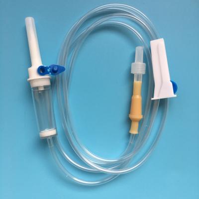 China Cheap single use medical disposable IV infusion giving set with CE and ISO13485 from factory for sale