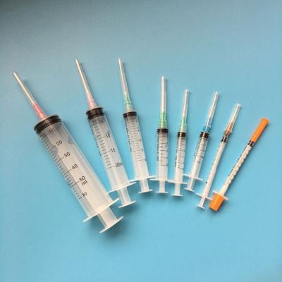 China For Human Medical Use Injection Disposable Syringe With Needle With CE And ISO13485 for sale