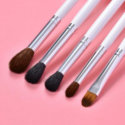 China White Makeup Brushes B15016 10/16pcs Vanish Pro High Quality White Makeup Brushes With PU Marble Bag Hot Sale Private Label Make Up Brush Set for sale