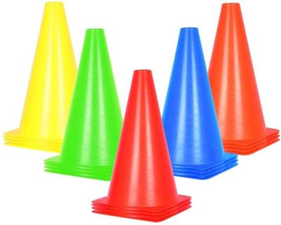 China CH1004 Durable Hot Sale 23cm Traffic Cones Football Training Agility Cones for sale