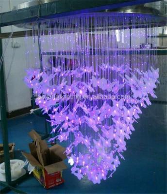 China 2017 Awesome Decorative Fiberglass Optic Chandelier Looks Great for sale