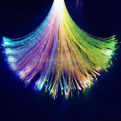 China End Glow 0.75mm Mitsubishi ESKA Light End Glow Optical Fiber Optic Cable For RGB Colorful Light Transfer for sale