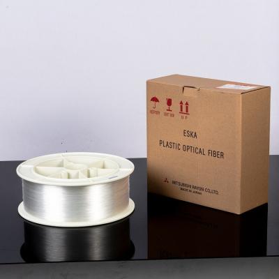 China High Quality PMMA Plastic Optical Fiber $105/roll Mitsubishi ESKA CK-40 Ck-60 for sale