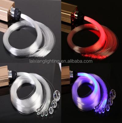 China Sky Star Ceiling End End Fiber Cable Side Light Lighting Fiber Optic Light Led Spark Glow Light Source Fiber Optics Car for sale