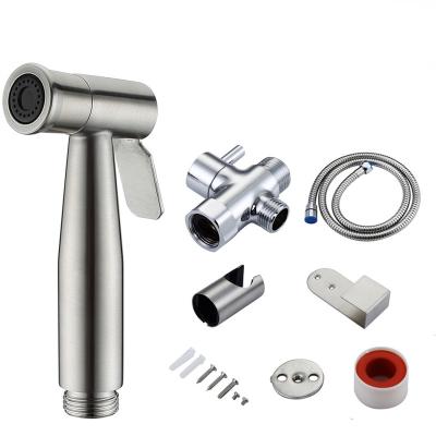 China China Manufacturer Supply Custom Brushed Nickel Modern Toilet Hand Held Bidet Sprayer for sale