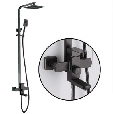 China New Arrival Modern Bathroom Shower Set Hot Cold System Tub Bathroom Shower Faucet Set for sale