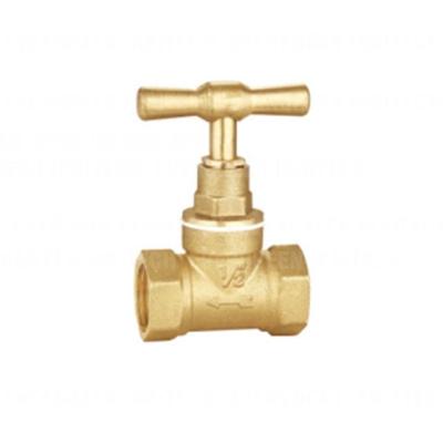 China China General Cheap Brass Female Stop Valve for sale