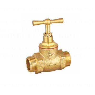 China General Forged Brass Male Stop Valve for sale