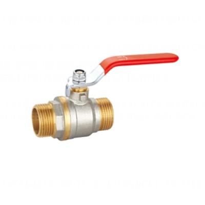 China General Long Level Handle Heavy Duty Male Brass Ball Valve for sale