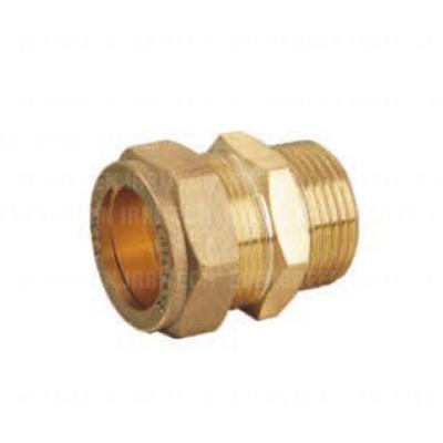 China Male Construction Brass Compression Adapter For Copper Pipe for sale