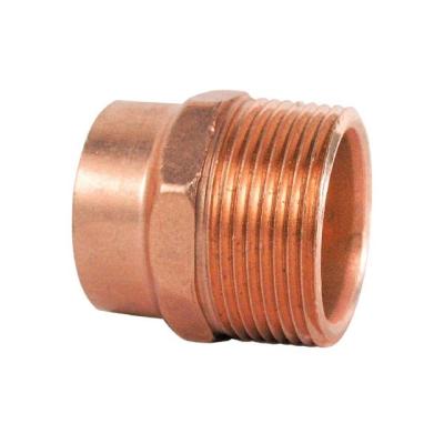 China Industry Pipe Fitting Copper Male Adapter for sale