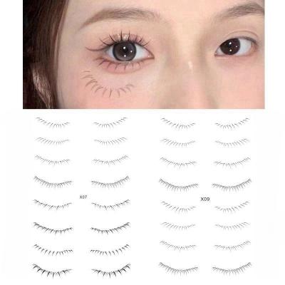 China Temporary Environmental Waterproof Eyelash Tattoo Stickers Water Transfer Temporary Tattoo Sticker For Eyelash Tattoo Stickers for sale