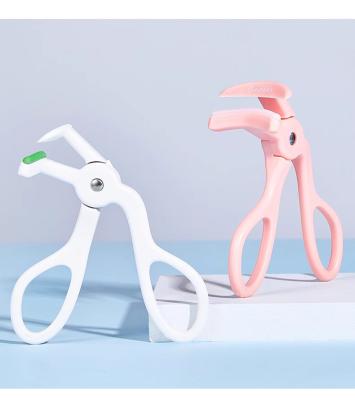 China Not Specified 2023 New hot design Silicone eyelash curler Makeup tools Long lasting lash curler Fit all eye shape eyelash curler for sale