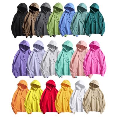 China High Quality Custom Logo Thick Hoodies Unisex Oversized Anti-wrinkle Men's Hoodies for sale