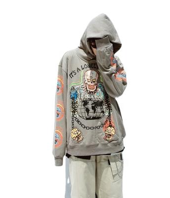 China Anti-Wrinkle Streetwear OEM Apparel Factory Custom Sublimated Logo Printing Hoodie for sale