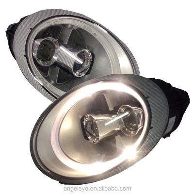 China Plastic For Porsche 997 LED Head Lamp 2005-2008 Year Chrome Housing SN Fit For Original Car With Xenon Version for sale