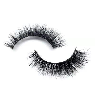 China Hot Sale High Quality 3D Crisscross Mink Eyelashes Wholesale with Lash Custom Packaging Box for sale