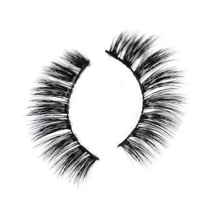 China Black Cotton Strip Set 25mm Fluffy Eyelashes 3d Artificial Handmade Full Strips Extension Mink Eyelash for sale