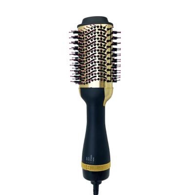 China EU UK USA AU Wholesale Ionic Hair Straightener Hair Dryer Professional Rotating Hot Brush One Step Airbrush for sale