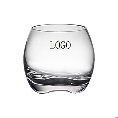 China Home Stemless Wine Glass Of Juice Drink Glass Cup Restaurant Mini Pudding Ice Cream Eco-friendly Creative Small Cup Glass Ball for sale