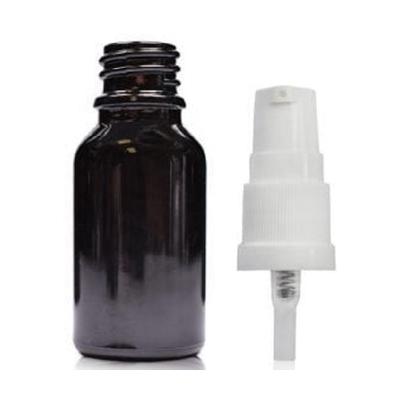 China Cosmetic Manufacturer Price Round 15ml Essential Oil Bottle Black Color Cheap Matte Black Color Essential Oil Bottle With Lotion Pump for sale