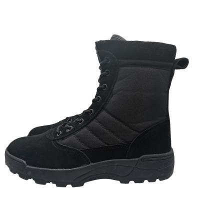 China Factory Supply Fashion Trend Delta Black Desert Sand Durable Jungle Police Durable Combat Bota Military Boots Botines Para Hombres for sale