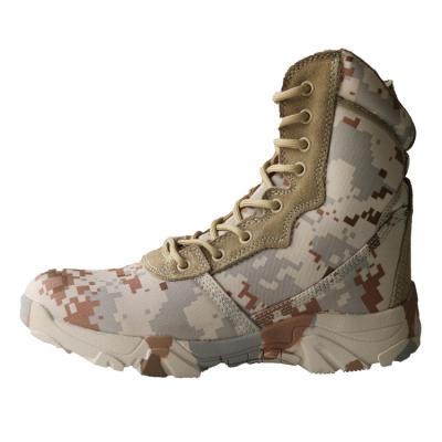 China Fashion Trend Army Boots Combat Boot Men's Leather Military Shoes Arm Shoes Waterproof Long Neck Outdoor Shoes for sale