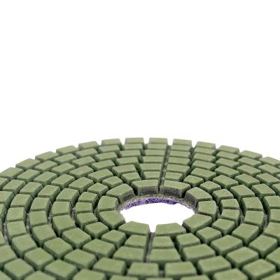 China High Yield Z-LION 3 Stage Wet Abrasive Flexible Polishing Pads for sale