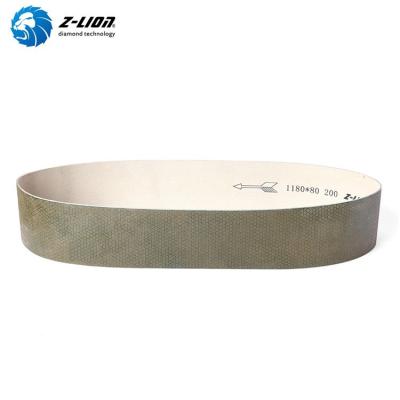 China Z-LION Grinding/Polishing Patented Diamond Belt Plated for Jeans Grinder for sale